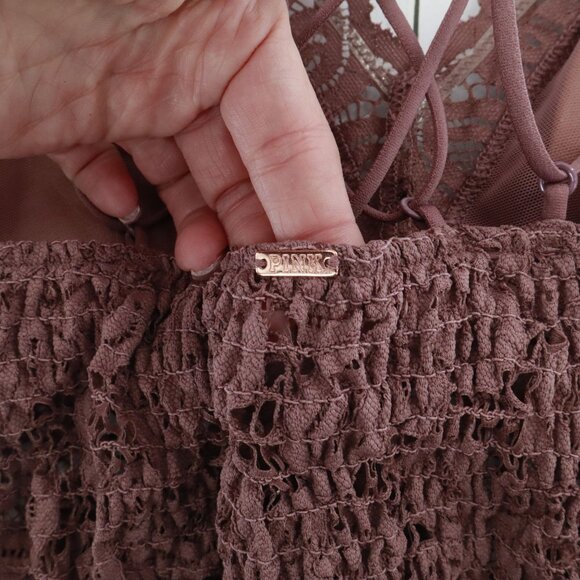 Coquette Lace Bralette Bundle Womens L Multi Girly Feminine Pretty Romantic Boho - Picture 5 of 16